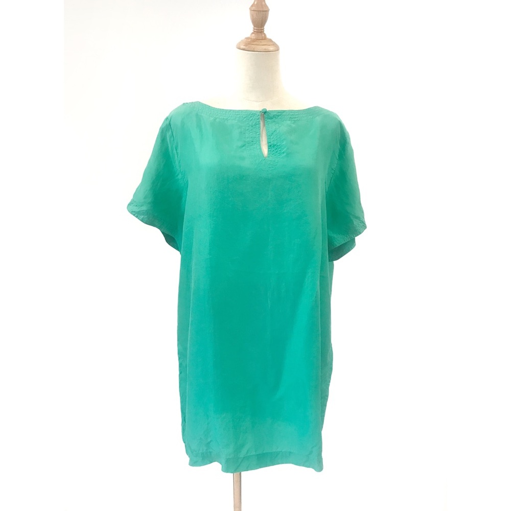 Vintage Victoria's Secret Gold Label Green Silk 💚